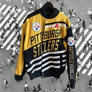 Pittsburgh Steelers NFL Branded NASCAR Jacket